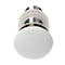 Alfi Brand ALFI brand AB8055-W White Ceramic Mushroom Top Pop Up Drain for Sinks without Overflow AB8055-W - alternate 2
